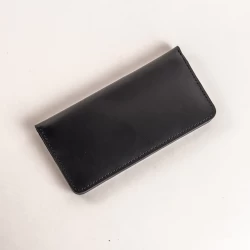 کیف پول کتی چرم طبیعی ناپا مشکی...