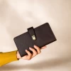 کیف پول مردانه چرم مصنوعی قهوه ای
