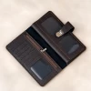کیف پول مردانه چرم مصنوعی قهوه ای