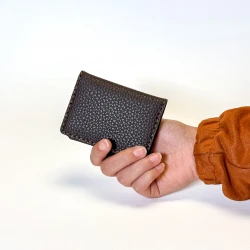 جا کارتی  چرم مصنوعی تنو قهوه ای