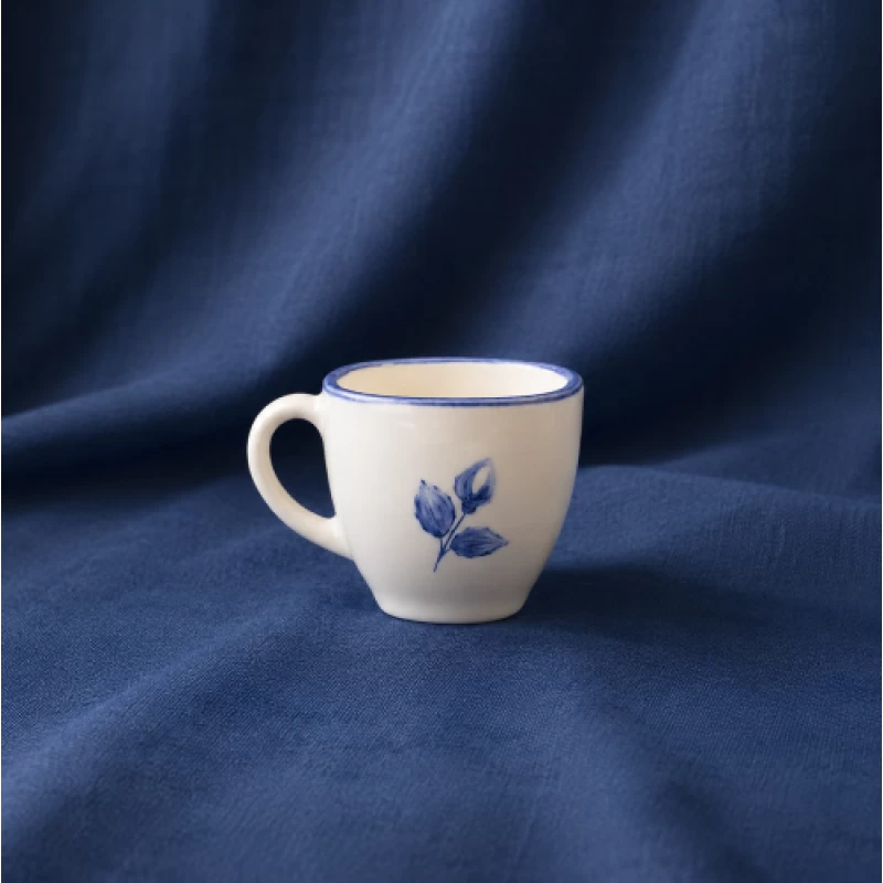 فنجان مربع سرامیکی غنچه