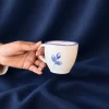 فنجان مربع سرامیکی غنچه