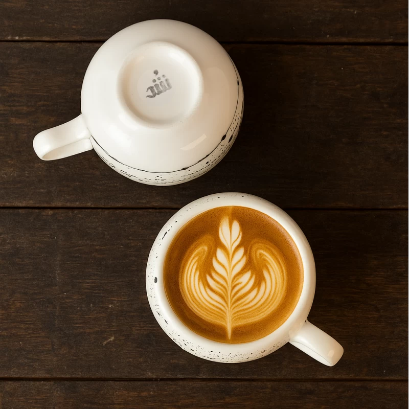 لیوان توپی سرامیکی کهکشان مشکی