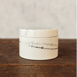 شکلات خوری سرامیکی دایره کهکشان مشکی