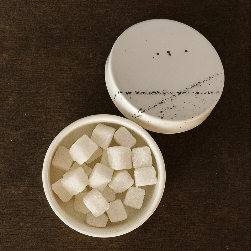 شکلات خوری سرامیکی دایره کهکشان مشکی