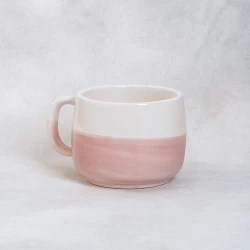 لیوان سرامیکی رویا ابرنگی صورتی