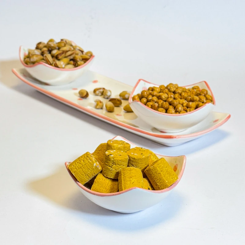 ست اردوخوری سرامیکی رز وید