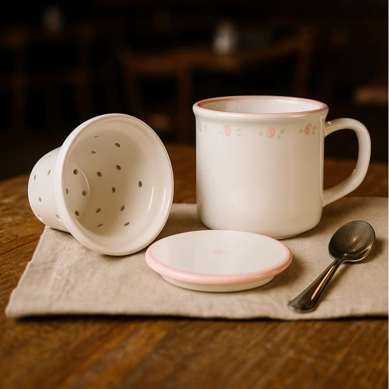 لیوان دمنوش سرامیکی رزوید