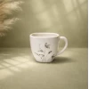فنجان مربع سرامیکی ساقه سبز
