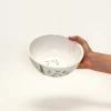 کاسه ابگوشت خوری سرامیکی ساقه سبز