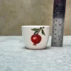 شات قهوه سرامیکی خمره ای انار کوچک