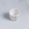 شات قهوه سرامیکی خمره ای ساقه سبز کوچک