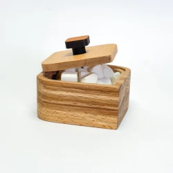 قندان چوبی راش