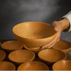 کاسه چوبی راش قطر 16