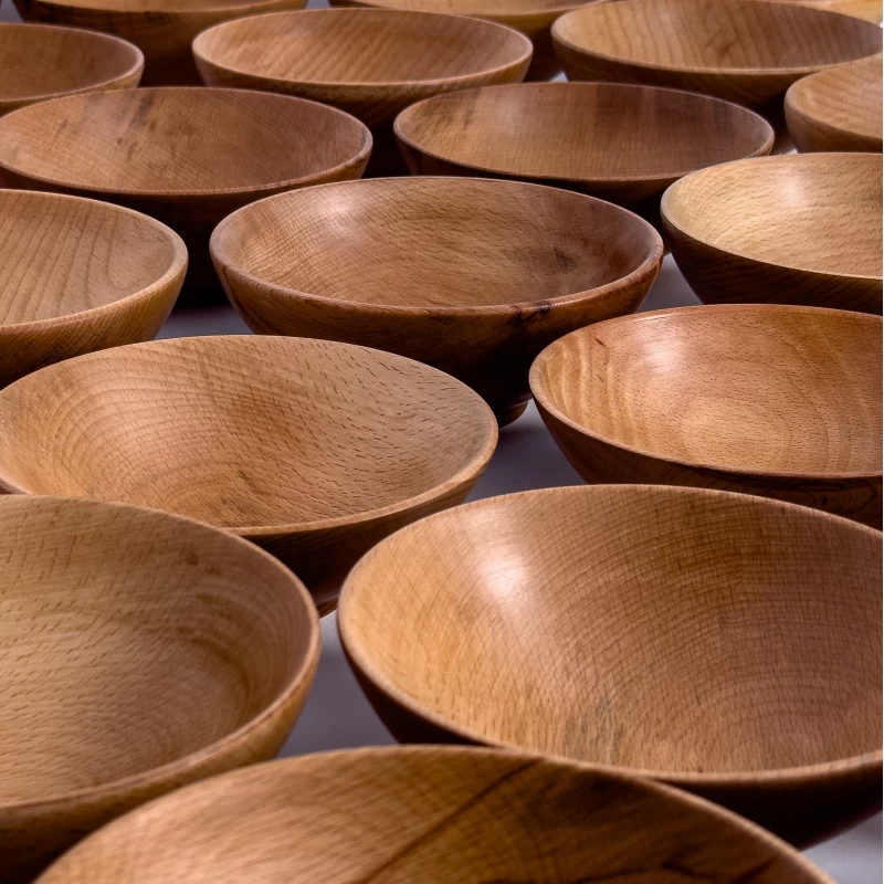 کاسه چوبی راش قطر 16