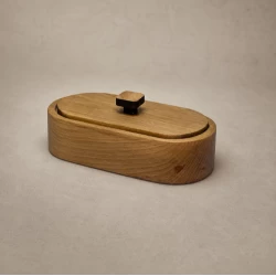 شکلات خوری چوبی راش بیضی