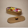 شکلات خوری چوبی راش بیضی