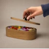 شکلات خوری چوبی راش بیضی
