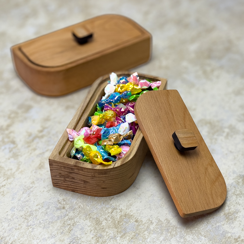 شکلات خوری چوبی راش