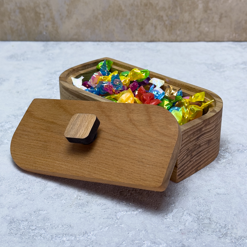 شکلات خوری چوبی راش