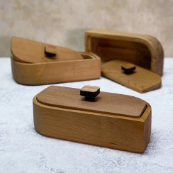 شکلات خوری چوبی راش