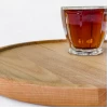 سینی چوبی راش دایره بزرگ