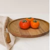 سینی چوبی راش دایره بزرگ