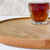 سینی چوبی راش دایره بزرگ