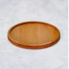 سینی چوبی راش دایره کوچک
