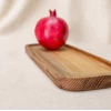 سینی چوبی راش مستطیل دو نفره