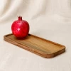 سینی چوبی راش مستطیل دو نفره