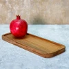 سینی چوبی راش مستطیل دو نفره