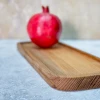 سینی چوبی راش مستطیل دو نفره