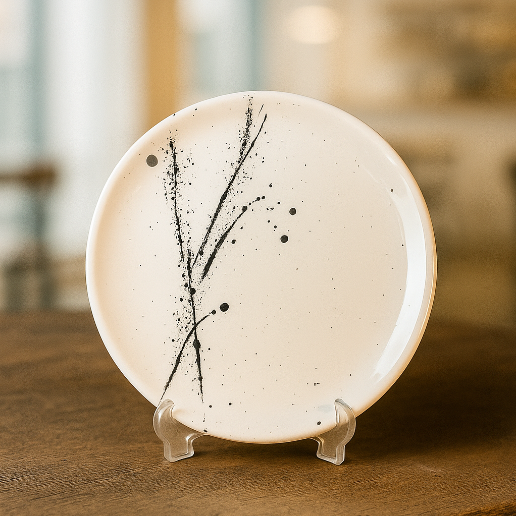 بشقاب پلوخوری سرامیکی کهکشان